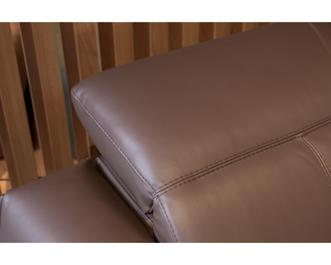 Anders 3-Seater & 2-Seater Half Leather Recliner Sofa (Brown)