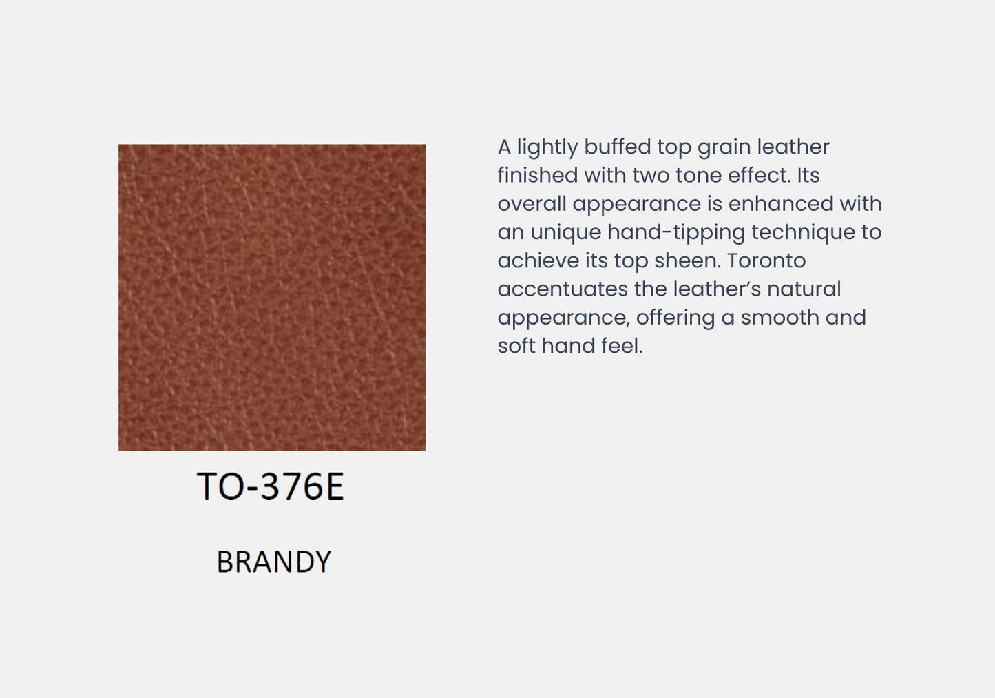 Greta 3 Seater Half-Leather Sofa (Brandy, Brown)
