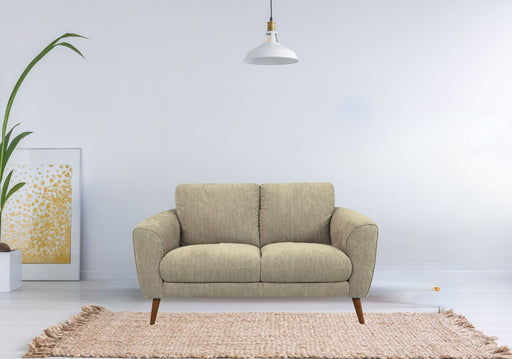 Porto 2 Seater Fabric Sofa (Beige, Cream)