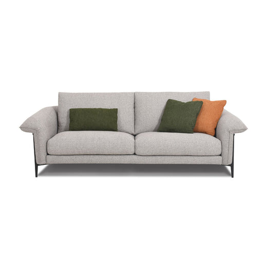 Svelte Fabric 2-Seater Sofa (Grey)