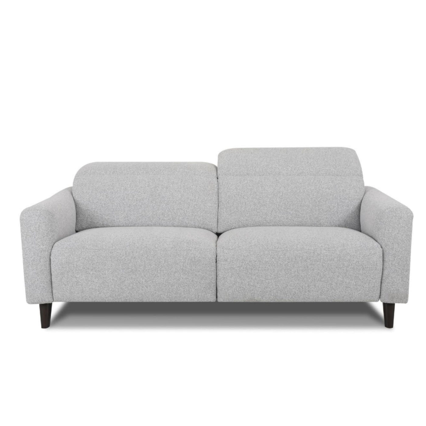 Oliver Fabric 2Seater Recliner Sofa (Grey) — Homestolife.in