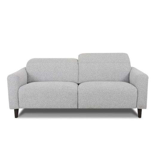 Oliver Fabric 2-Seater Recliner Sofa (Grey)