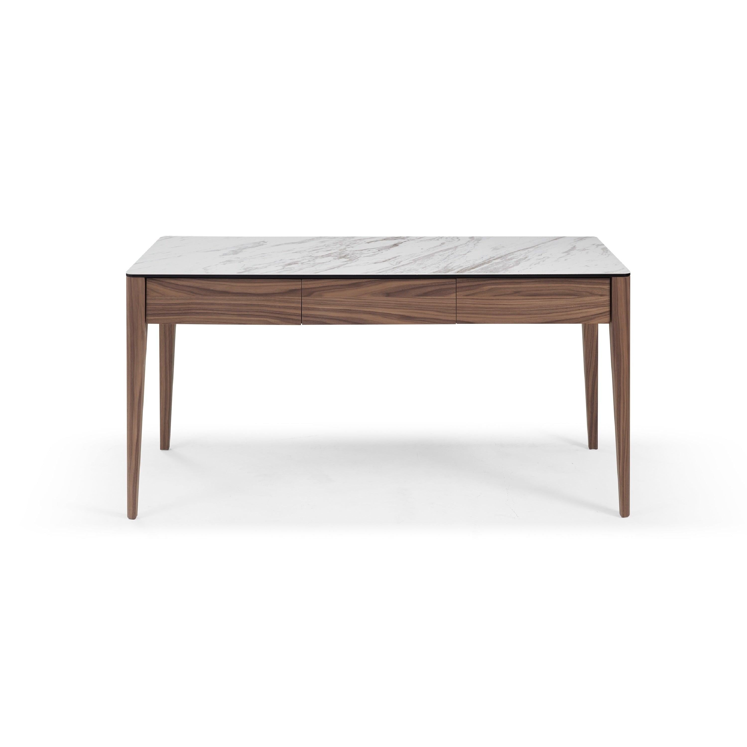Montreal Study Table (White Ceramic) – Homestolife.in